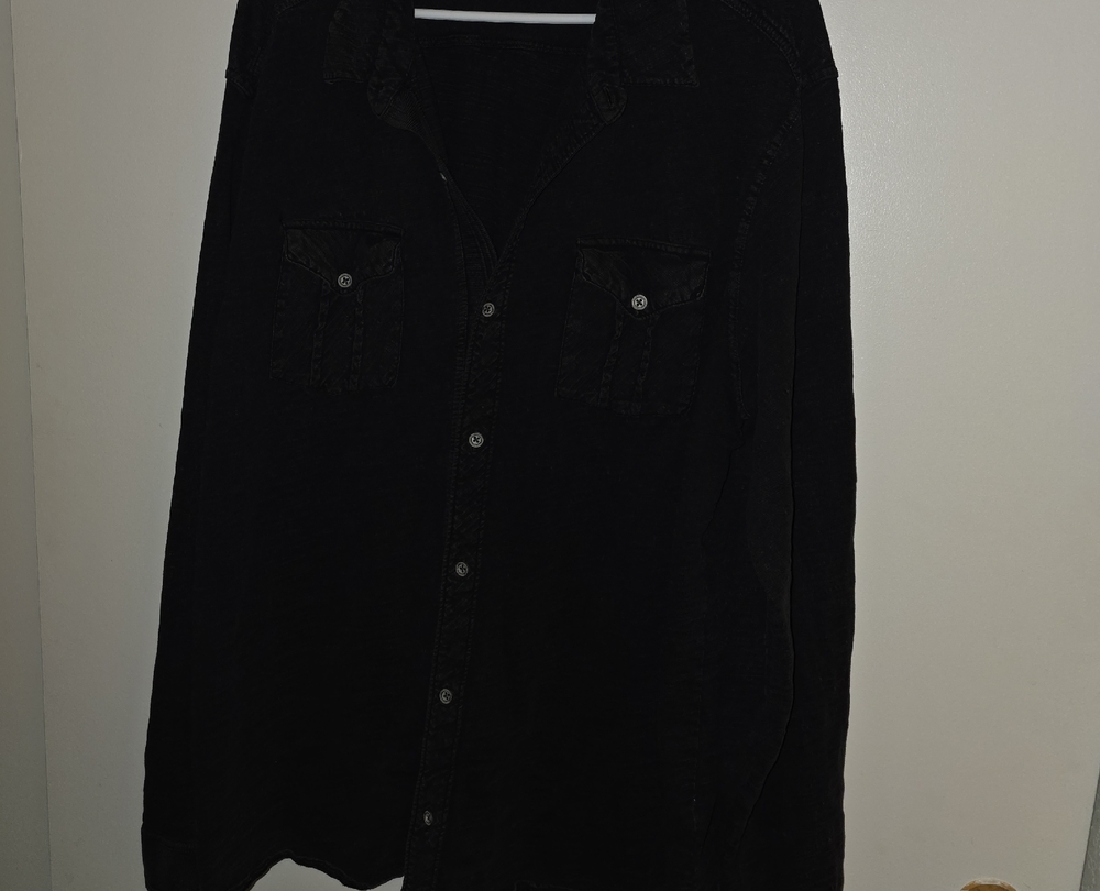 Classic Black Long Sleeve Shirt